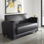 OFM InterPlay Series Social Seating Sofa with Double Tungsten Tablets (822)