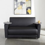 OFM InterPlay Series Social Seating Sofa with Double Tungsten Tablets (822)