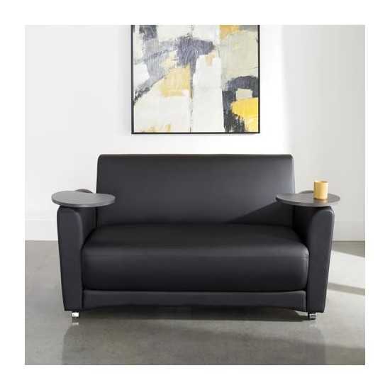 OFM InterPlay Series Social Seating Sofa with Double Tungsten Tablets (822)
