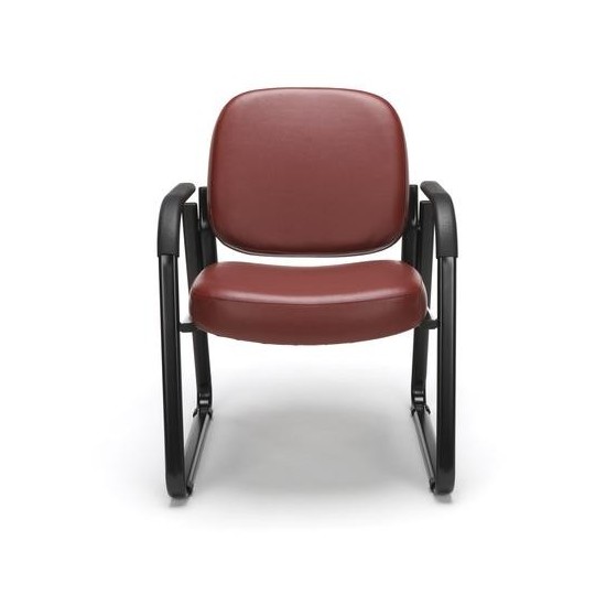 OFM Model 403-VAM Guest and Reception Chair with Arms, Anti-Microbial/Anti-Bacterial Vinyl