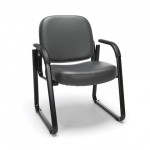 OFM Model 403-VAM Guest and Reception Chair with Arms, Anti-Microbial/Anti-Bacterial Vinyl