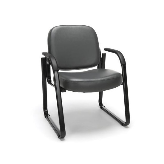 OFM Model 403-VAM Guest and Reception Chair with Arms, Anti-Microbial/Anti-Bacterial Vinyl