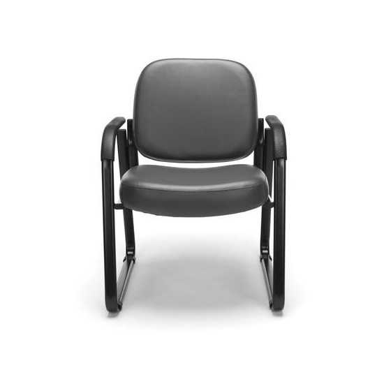 OFM Model 403-VAM Guest and Reception Chair with Arms, Anti-Microbial/Anti-Bacterial Vinyl