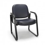 OFM Model 403-VAM Guest and Reception Chair with Arms, Anti-Microbial/Anti-Bacterial Vinyl