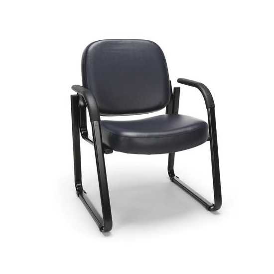 OFM Model 403-VAM Guest and Reception Chair with Arms, Anti-Microbial/Anti-Bacterial Vinyl