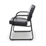 OFM Model 403-VAM Guest and Reception Chair with Arms, Anti-Microbial/Anti-Bacterial Vinyl