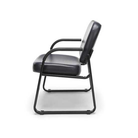 OFM Model 403-VAM Guest and Reception Chair with Arms, Anti-Microbial/Anti-Bacterial Vinyl