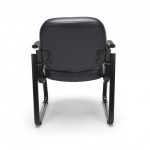 OFM Model 403-VAM Guest and Reception Chair with Arms, Anti-Microbial/Anti-Bacterial Vinyl