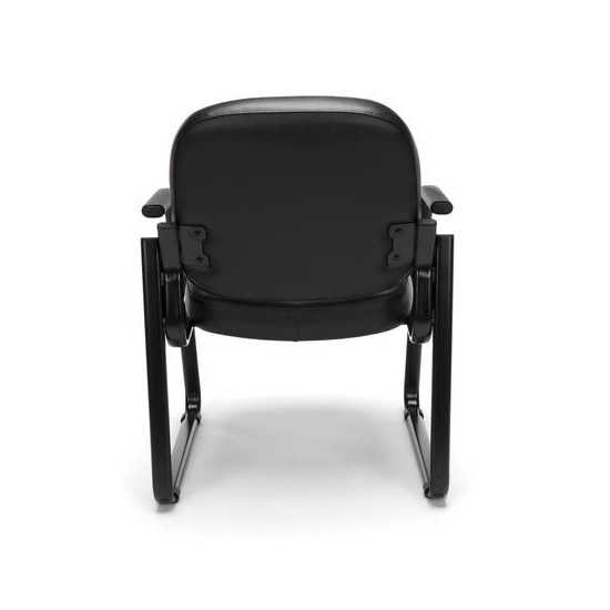 OFM Model 403-VAM Guest and Reception Chair with Arms, Anti-Microbial/Anti-Bacterial Vinyl