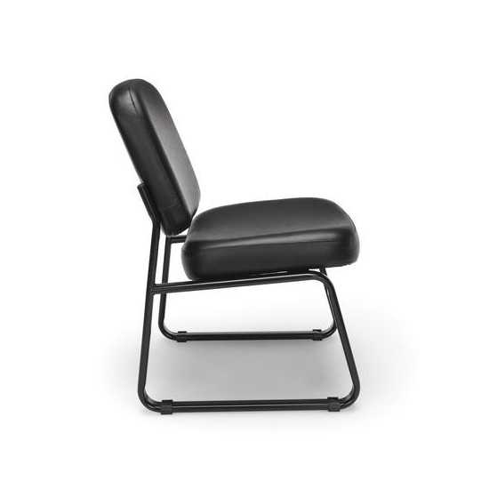 OFM Model 405-VAM Armless Guest and Reception Chair, Anti-Microbial/Anti-Bacterial Vinyl