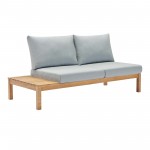 Freeport 3 Piece Outdoor Patio Karri Wood Sectional