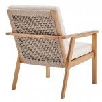 Vero 3 Piece Outdoor Patio Ash Wood Set