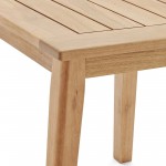 Breton 3 Piece Outdoor Patio Ash Wood Set