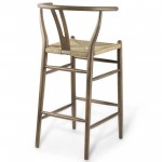 Amish Wood Bar Stool