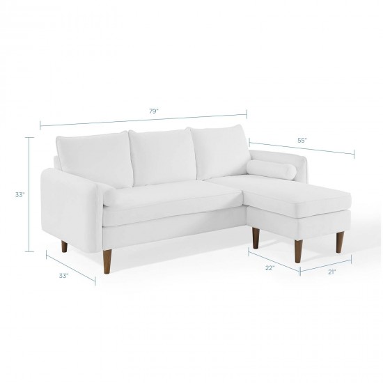 Revive Upholstered Right or Left Sectional Sofa