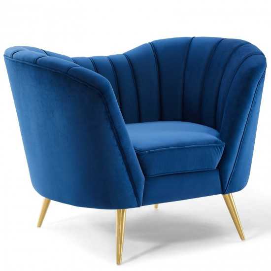 Opportunity Performance Velvet Armchair