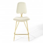 Ponder Performance Velvet Bar Stool