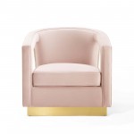 Frolick Performance Velvet Armchair