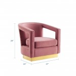 Frolick Performance Velvet Armchair