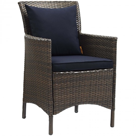 Conduit 5 Piece Outdoor Patio Wicker Rattan Set