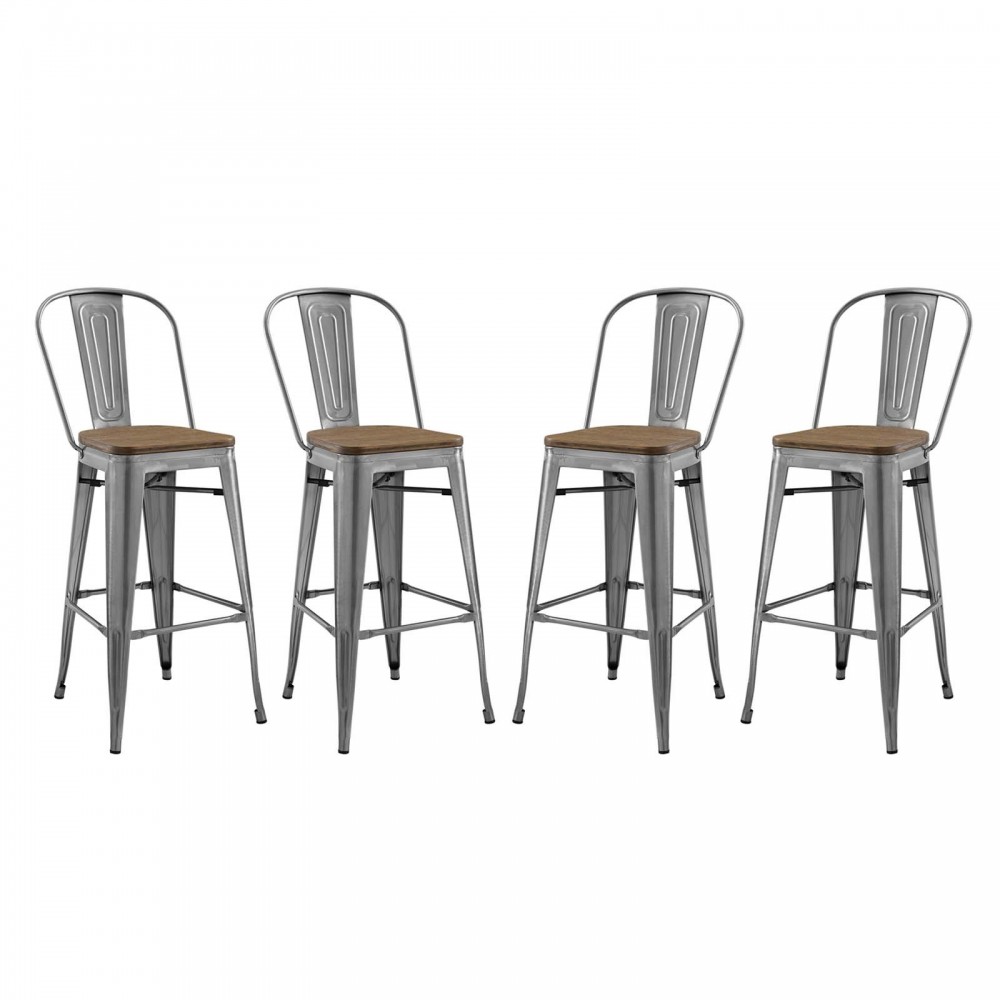 Promenade Bar Stool Set of 4 Promenade Bar Stool Set of 4