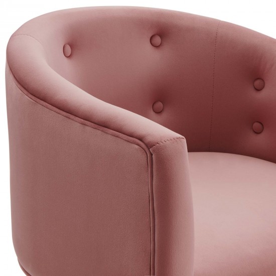 Savour Tufted Performance Velvet Accent Chair