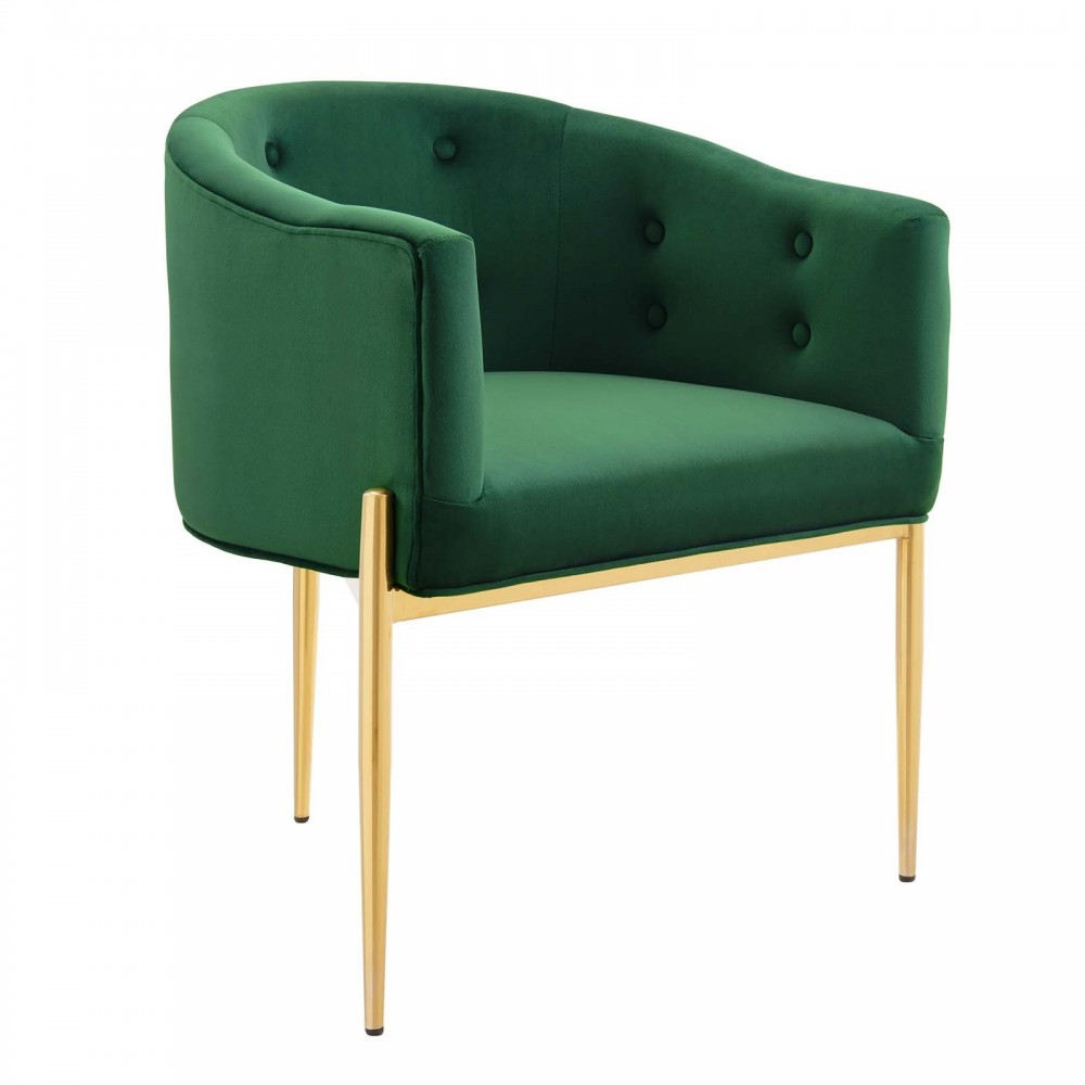 Savour Tufted Performance Velvet Accent Chair Savour Tufted Performance Velvet Accent Chair