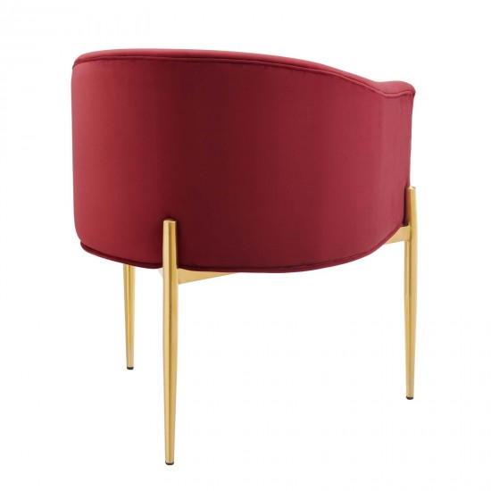 Savour Tufted Performance Velvet Accent Chair