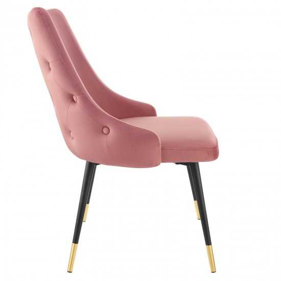 Adorn Tufted Performance Velvet Dining Side Chair