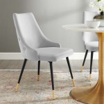 Adorn Tufted Performance Velvet Dining Side Chair