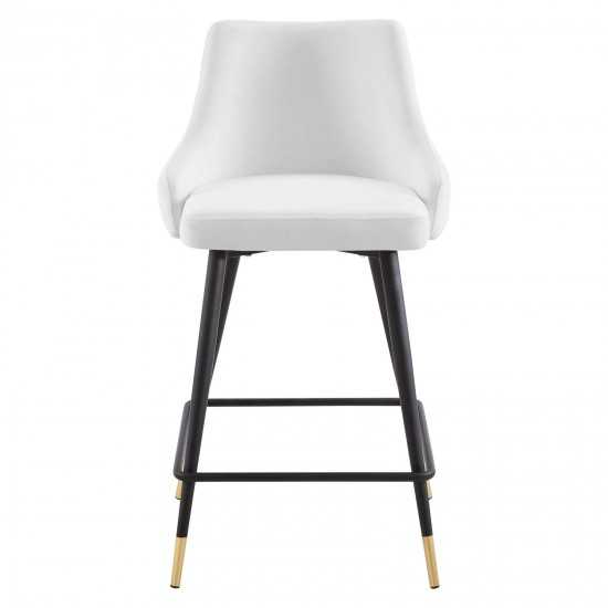 Adorn Performance Velvet Counter Stool