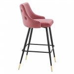 Adorn Performance Velvet Bar Stool