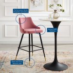 Adorn Performance Velvet Bar Stool