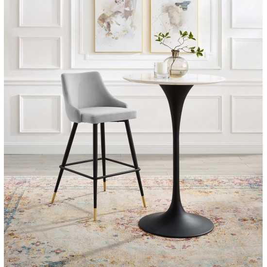 Adorn Performance Velvet Bar Stool