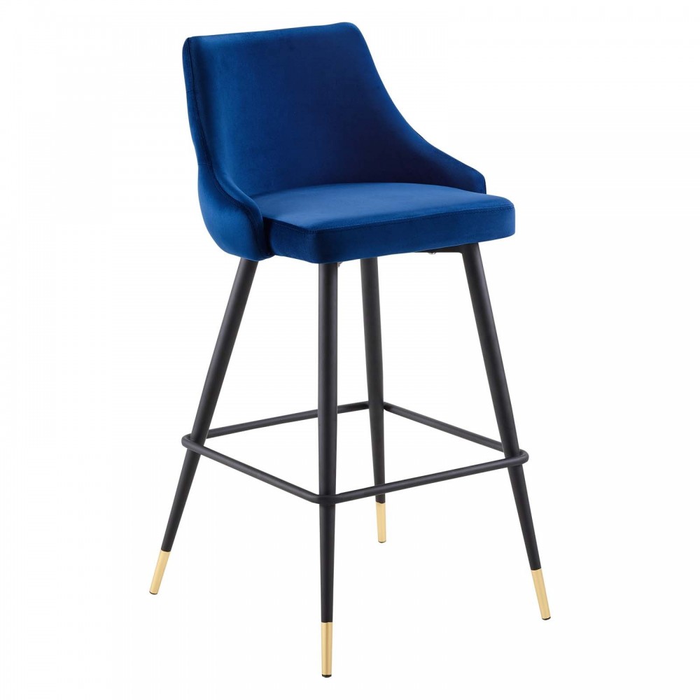 Adorn Performance Velvet Bar Stool Adorn Performance Velvet Bar Stool
