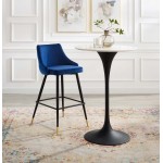 Adorn Performance Velvet Bar Stool