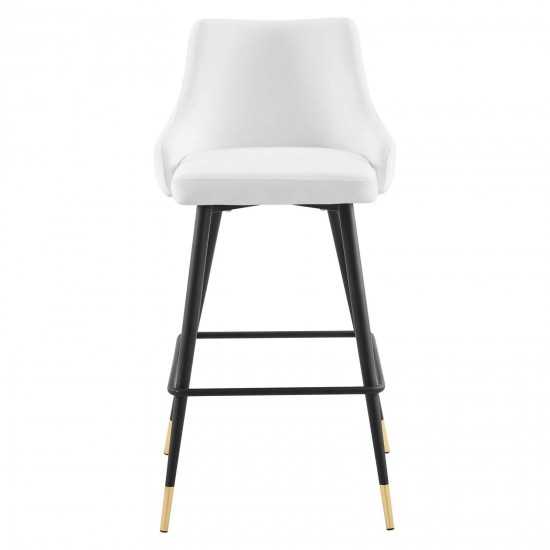 Adorn Performance Velvet Bar Stool