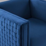 Resonate Performance Velvet Armchair