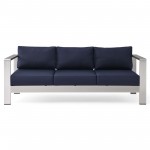 Shore Outdoor Patio Aluminum Sofa