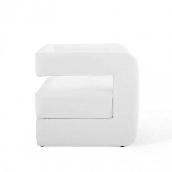 Range Tufted Performance Velvet Accent Armchair