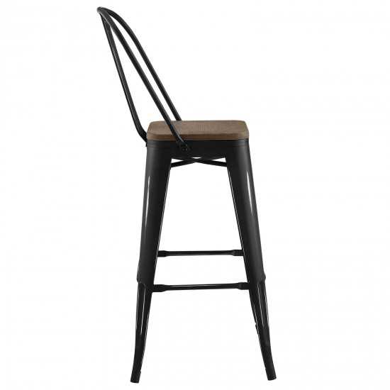 Promenade Bar Stool Metal Set of 4