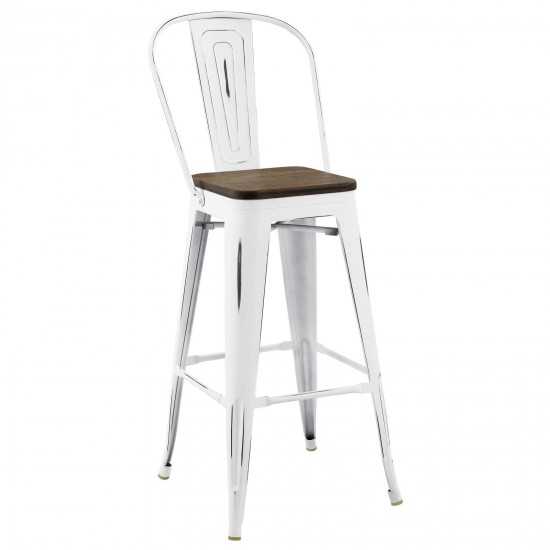 Promenade Bar Stool Metal Set of 4