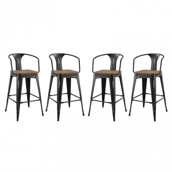 Promenade Bar Stool Set of 4