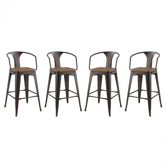 Promenade Bar Stool Set of 4