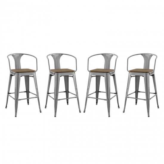 Promenade Bar Stool Set of 4