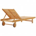 Hatteras Outdoor Patio Eucalyptus Wood Chaise Lounge Set of 2