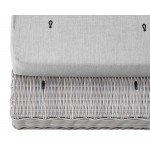 Conway Sunbrella® Outdoor Patio Wicker Rattan Ottoman