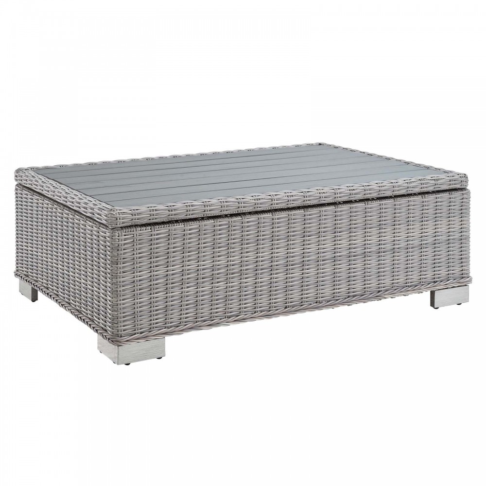 Conway 45" Outdoor Patio Wicker Rattan Coffee Table Conway 45" Outdoor Patio Wicker Rattan Coffee Table