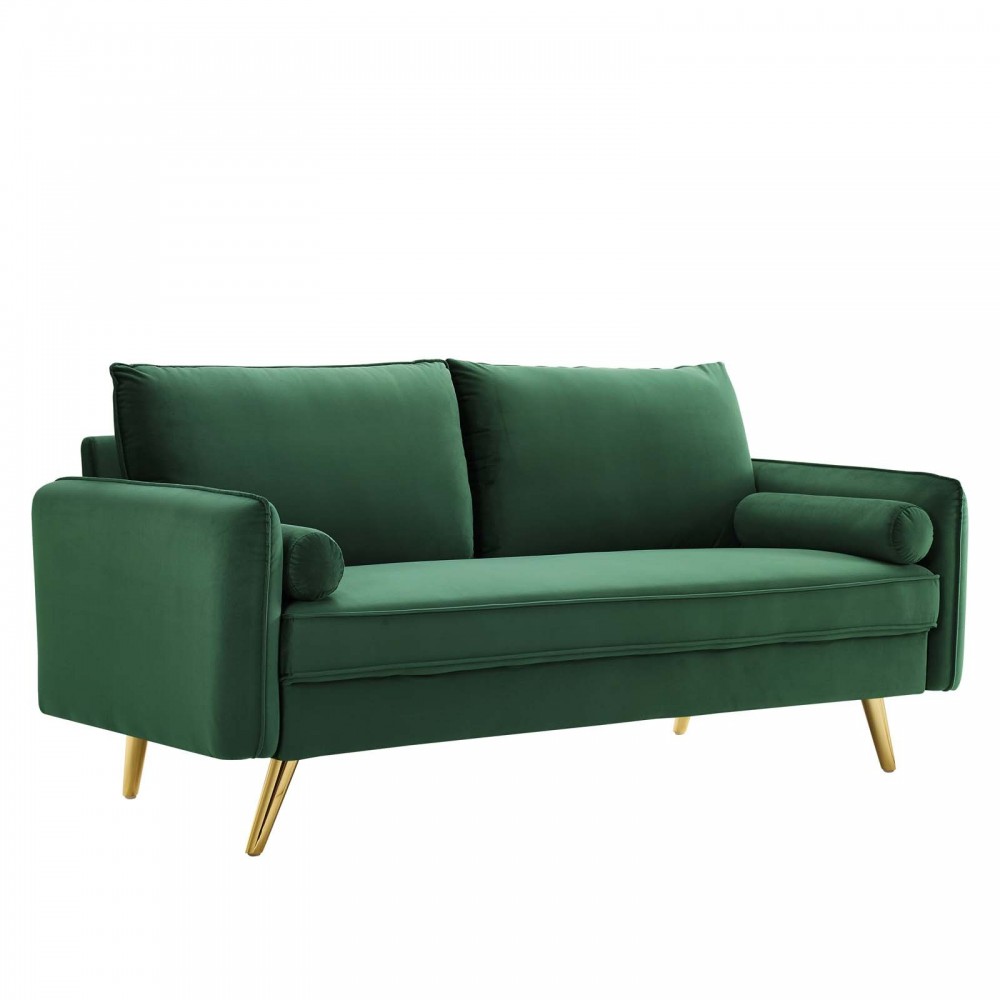 Revive Performance Velvet Sofa