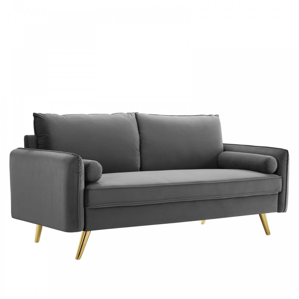 Revive Performance Velvet Sofa